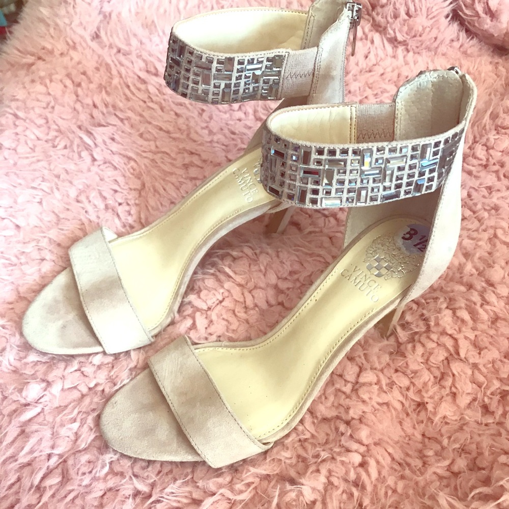 Vince Camuto Badazzled Heels Size 8 1/2